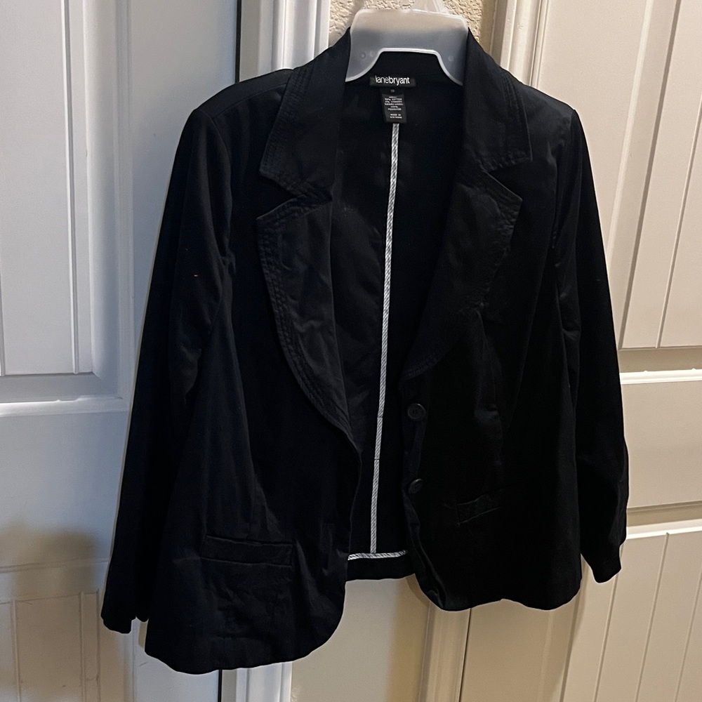 Lane Bryant Classic Black Blazer